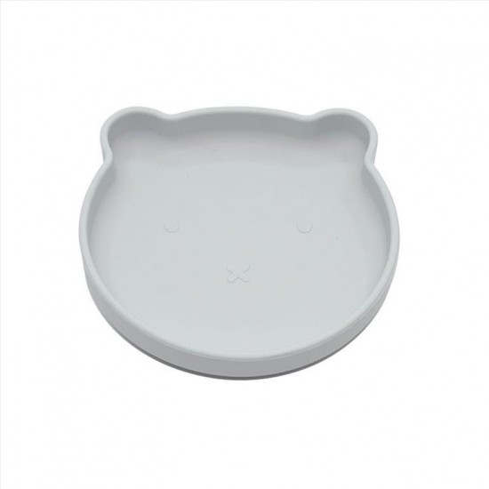 B-Suction plate Bear Grey B-Suction plate Bear Grey