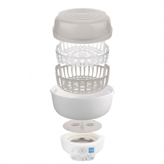 Electric Bottle Sterilizer & Warmer (6 in 1) Grey Electric Bottle Sterilizer & Warmer (6 in 1) Grey