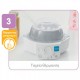 Electric Bottle Sterilizer & Warmer (6 in 1) Grey Electric Bottle Sterilizer & Warmer (6 in 1) Grey