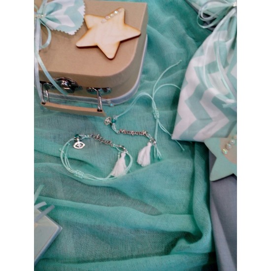 Complete Star turquoise christening package Complete Star turquoise christening package