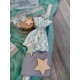 Complete Star turquoise christening package Complete Star turquoise christening package