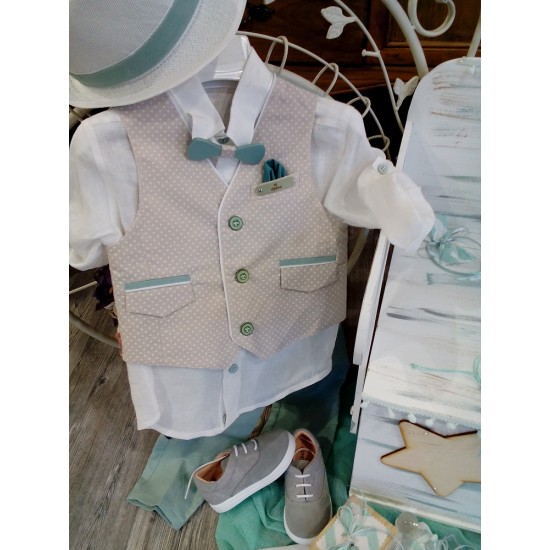 Complete Star turquoise christening package Complete Star turquoise christening package