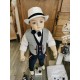 Complete Darkblue Star christening package Complete Darkblue Star christening package