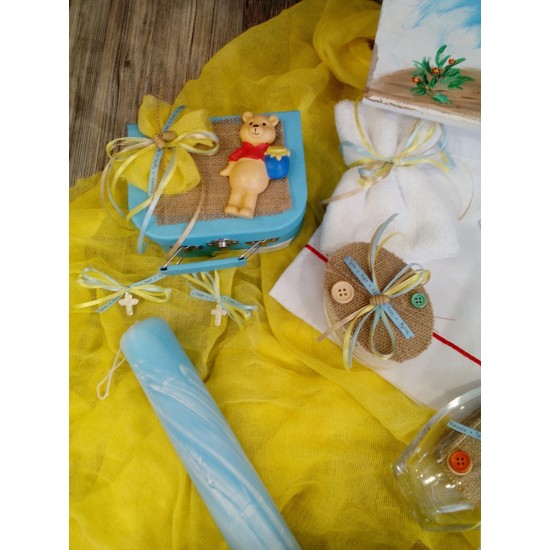 Complete christening package Winnie the Pooh