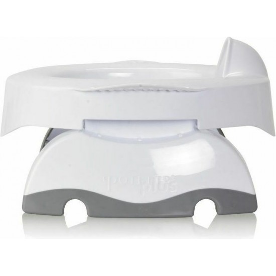 2 In 1 Travel Yo-Yo And Training Toilet Seat Grey/White 2 In 1 Travel Yo-Yo And Training Toilet Seat Grey/White