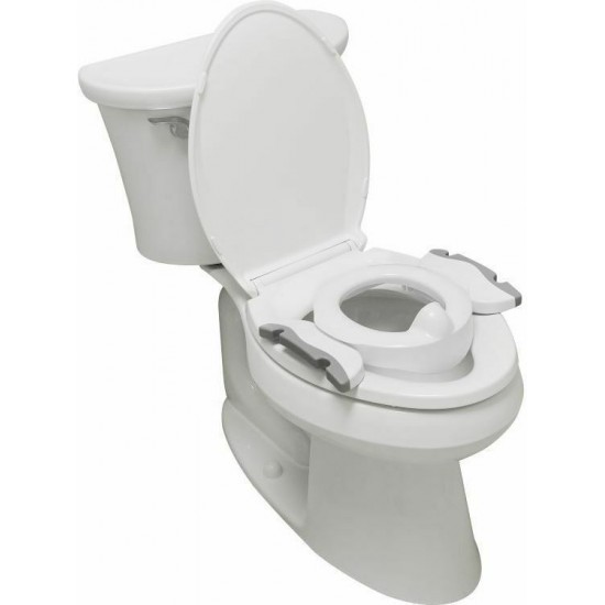 2 In 1 Travel Yo-Yo And Training Toilet Seat Grey/White