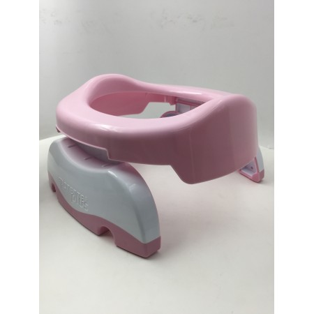 Travel Yo-Yo And Training Toilet Seat 2 In 1 Pink