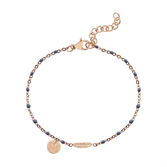 Proud MaMa Steel Gold Feather Bracelet Proud MaMa Steel Gold Feather Bracelet