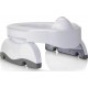 2 In 1 Travel Yo-Yo And Training Toilet Seat Grey/White 2 In 1 Travel Yo-Yo And Training Toilet Seat Grey/White