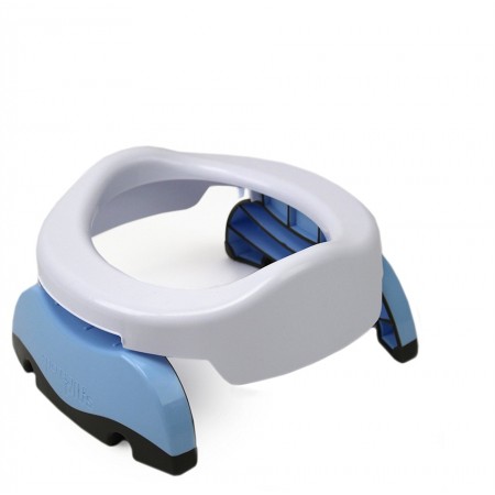 Travel Yo-Yo And Training Toilet Seat 2 In 1 White