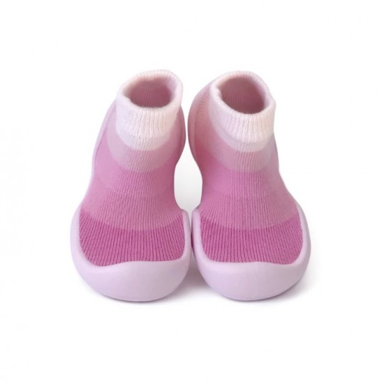 Step Ons – Socks 12-18M Pink