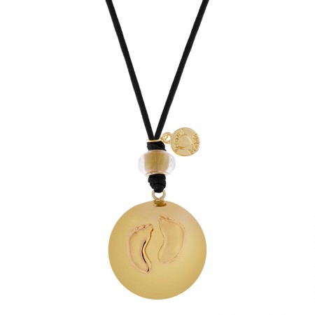 Proud Mama Babybell Pendants Gold Feet