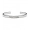 Proud Mama Bracelet Handcuffs Silver