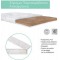 Split mattress of the Cocofinica playpen 60x120