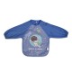 Baby Bib With Sleeve Tea Time Blue Baby Bib With Sleeve Tea Time Blue