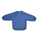 Baby Bib With Sleeve Tea Time Blue Baby Bib With Sleeve Tea Time Blue