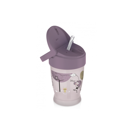 Lovi My Straw Cup With Silicone Straw Lovely Junior 250ml 12m+