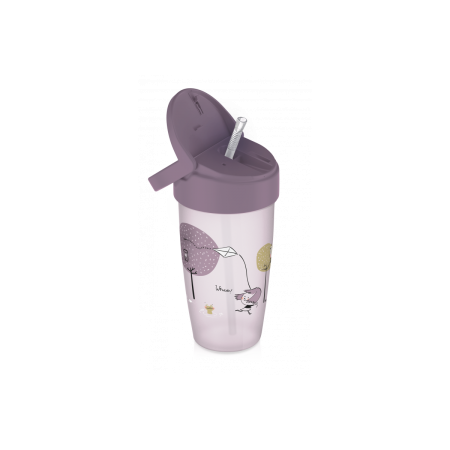 Lovi My Straw Cup With Silicone Straw Lovely Active 350ml 14m+