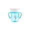 Canpol Babies Jungle 360° Educational Cup Turquoise 270ml 6m+
