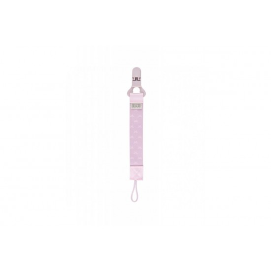 Lovi Pacifier Clip With Ribbon Baby Shower Girl Lovi Pacifier Clip With Ribbon Baby Shower Girl