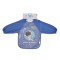 Baby Bib With Sleeve Tea Time Blue