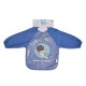 Baby Bib With Sleeve Tea Time Blue