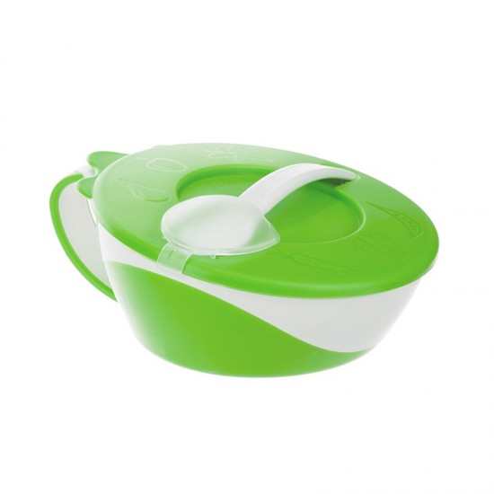 Food Bowl with Spoon 350ml
