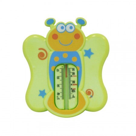 Bath Thermometer Turtle/ Butterfly Green