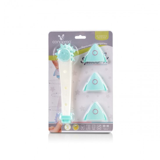 MULTIFUNCTIONAL LOCK DEVICE SPACE-X TURQUOISE MULTIFUNCTIONAL LOCK DEVICE SPACE-X TURQUOISE