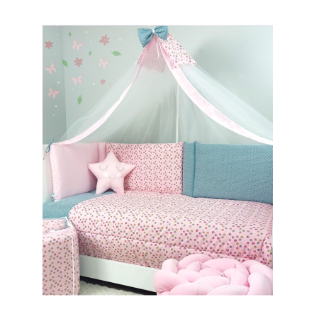 Cradle Set 10pcs Candies Pink