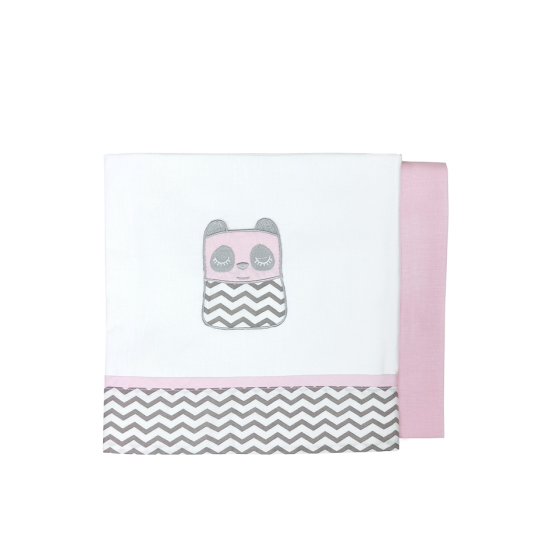 Crib Sheets 2Pcs Tiny Friends Pink Crib Sheets 2Pcs Tiny Friends Pink