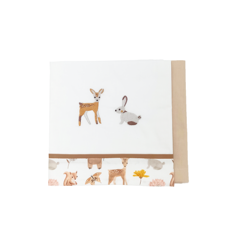 FOREST FRIENDS 2PCS BED SHEETS