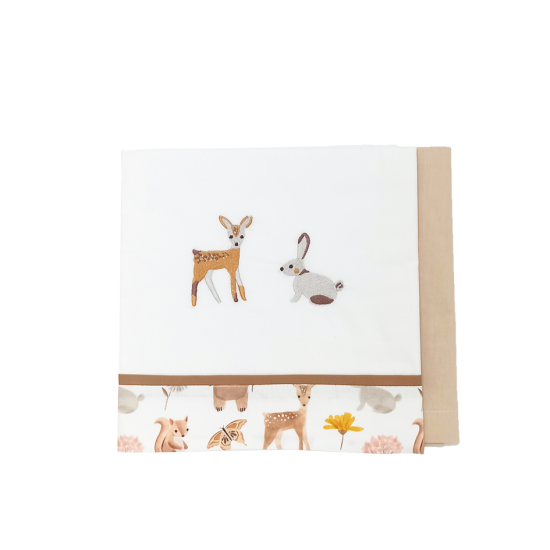 FOREST FRIENDS 2PCS BED SHEETS