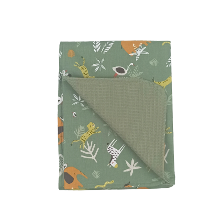 Kenya Khaki Pique Blanket Small