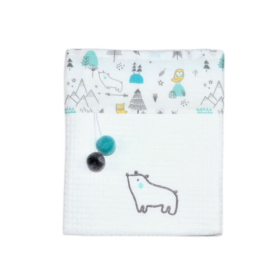 Nordic Embrace Pique Blanket Nordic Embrace Pique Blanket