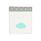 Pique Blanket Mint Cloud