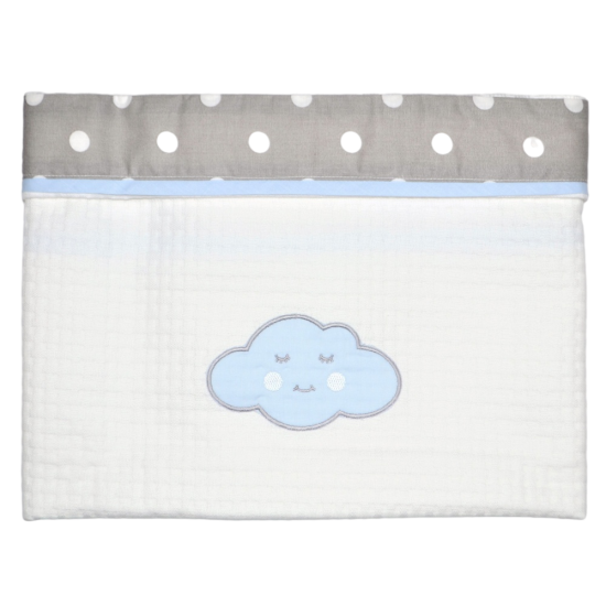Pique Blanket Cloud Blue Pique Blanket Cloud Blue
