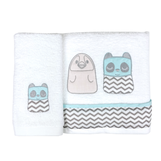 Tiny Friends Veraman Towel Set Tiny Friends Veraman Towel Set