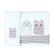 Tiny Friends Pink Towel Set