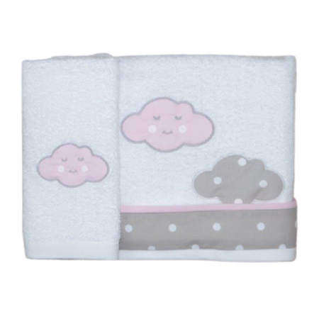 Towel Set Cloud Pink
