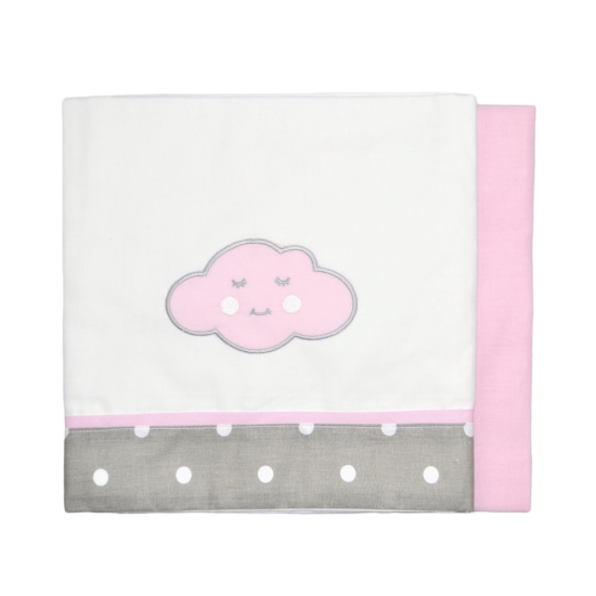 Cradle Sheets 2pcs Cloud Pink Cradle Sheets 2pcs Cloud Pink
