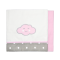 Cradle Sheets 2pcs Cloud Pink