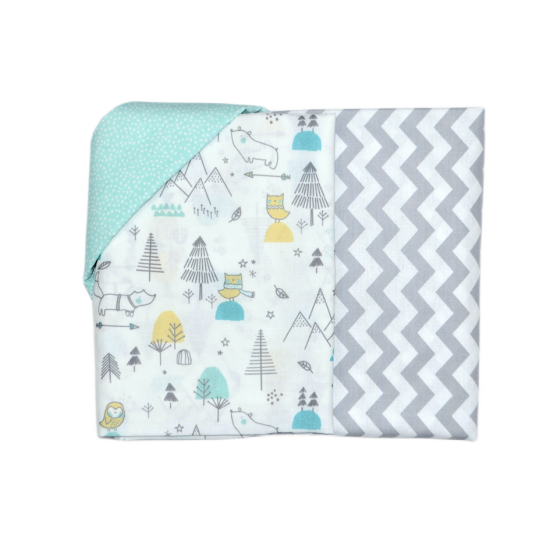 Crib Sheets 3 Pcs. Nordic Crib Sheets 3 Pcs. Nordic