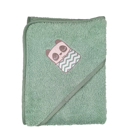Tiny Friends Olive Triangle Bathrobe Tiny Friends Olive Triangle Bathrobe