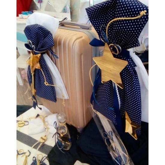 Complete Baptism Package With Trolley Suitcase And Star Theme