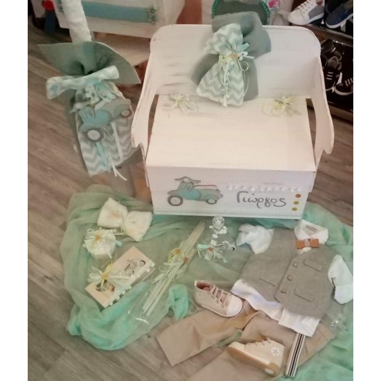 Complete Baptism Package With Bench Desk And Vespa Theme Complete Baptism Package With Bench Desk And Vespa Theme