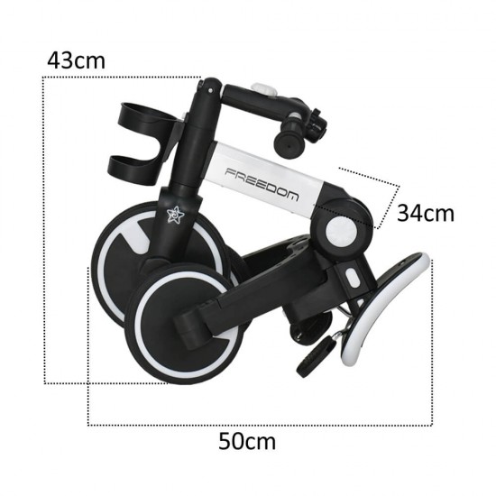 Freedom Tricycle 3in1 White Freedom Tricycle 3in1 White