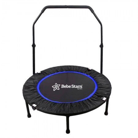 Trampoline With Handle 102cm Blue