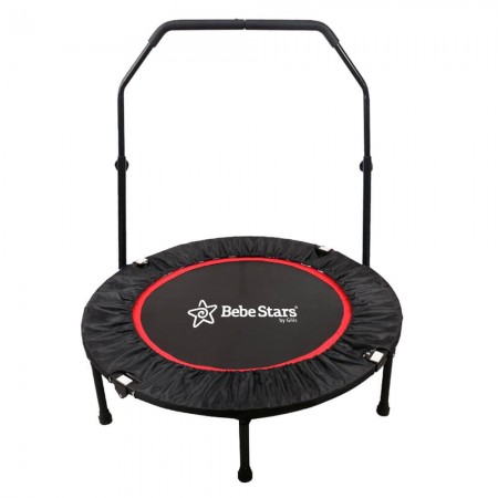 Trampoline With Handle 102cm Red