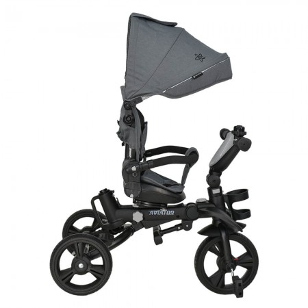 Tricycle 360° Aviator 5in1 Grey